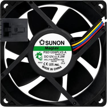 Imagem de Cooler PSD1209PLV2-A 12V 0.35A 4.2W 4 Fios 5P 92X92X32MM F3 - Sunon