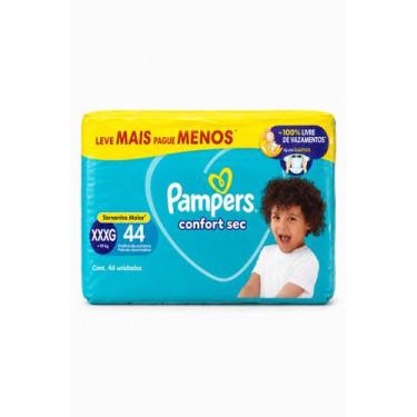 Imagem de Fralda Descartavel Infantil Pampers Confort Sec, XXXG 54 UNIDADES