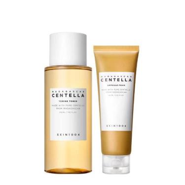 Imagem de Kit Skin 1004 Centella Tônico Facial 210ml + Espuma de Limpeza Facial 