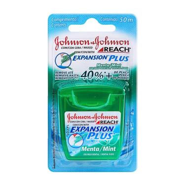 Imagem de Fio Dental Johnson`s Reach Expansion Plus Menta 50m