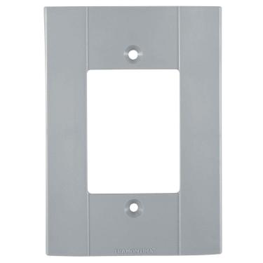 Imagem de Tampa 3 postos para conduletes Plastibox Tramontina