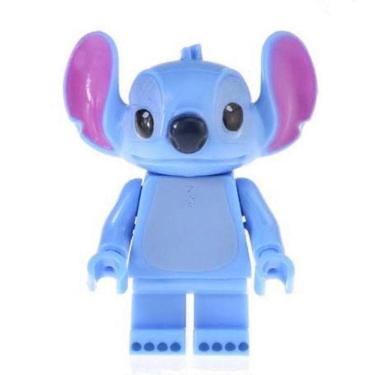 Imagem de Boneco Blocos De Montar Desenho Stitch Minifigure