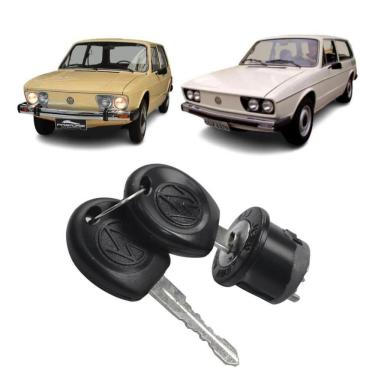 Imagem de Cilindro Ignição Coluna Direção C Chave Brasília 1977 A 1981