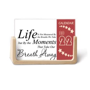 Imagem de Calendário de mesa Life Moments Breath 2022 para 12 meses