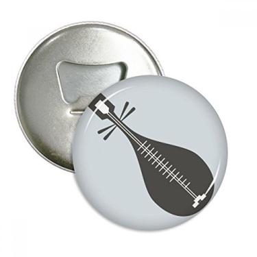 Imagem de Pipa Instruments China abridor de garrafas com ímã de geladeira e emblema multifuncional