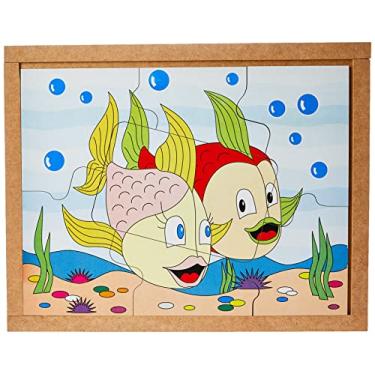 Imagem de Carlu Brinquedos - Quebra-Cabeça, 4+ Anos, 7 Peças, Color Multicolorido, 1281