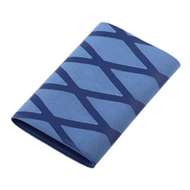 Imagem de Dolity Fita de alça de taco de tênis de mesa com alça de borracha macia Ping Pong - Azul