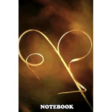 Imagem de Notebook: Digital Art Rendering In Pastel Grass And Leaves Up Cl , Journal for Writing, College Ruled Size 6" x 9", 110 Pages