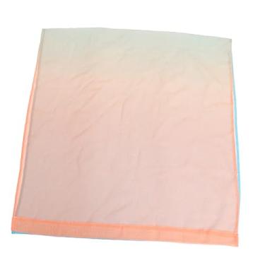 Imagem de 1 Unidade cortinas de tela gradiente cortinas blackout Tule de janela multicolorido produto final triagem de janela Cortina pura Voil decorar poliéster