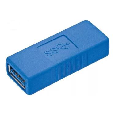 Imagem de Emenda Usb Fêmea X Fêmea 3.0