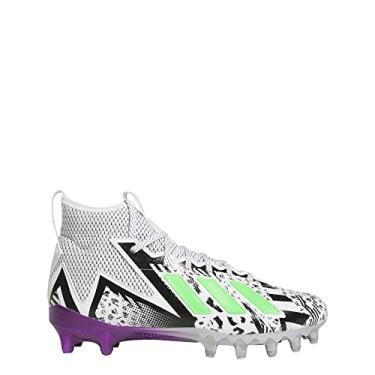 Imagem de adidas Freak 23 Tênis masculino, Branco nuvem/Team Solar Green) Core Bl, 11.5