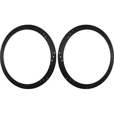 Imagem de Espaçadores de alto-falante subwoofer de 20 cm, extensor de profundidade - 1/4" de espessura - ID: 7 1/8" OD: 8 7/8" - 1 par - SSK8 - empilhável - perfeito para caixas de fibra de vidro