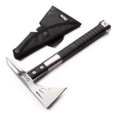 Imagem de SOG Specialty Knives & Tools Voodoo Hawk Mini Tomahawk, F182N-CP, Satin, 9in. x 1.5in. x 16in.