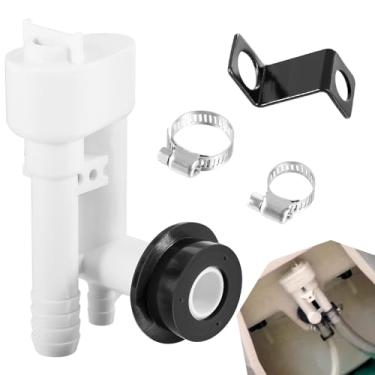 Imagem de Ezbzyz 385230335 Kit de disjuntor a vácuo peça de substituição para banheiros Dometic/Sealand compatível com VacuFlush, Traveler com prevenção de refluxo de pulverizador manual (5 peças)