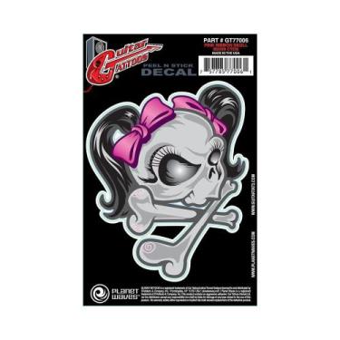 Imagem de Adesivo Para Guitarra Ribbon Skull Tattoo D Addario GT77006 F035 - D A