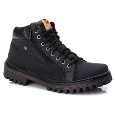 Imagem de Bota Coturno Adventure Casual trabalho Passeio Masculino Cano Curto So