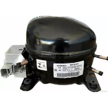 Imagem de Motor Compressor P/ Geladeira Freezer Embraco 1/4+ R134 127v