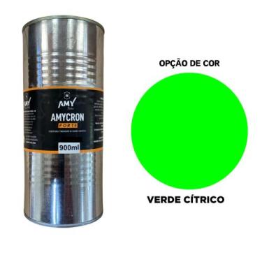 Imagem de Amycron 900ml - tinta para couro (loja oficial), VERDE CÍTRICO