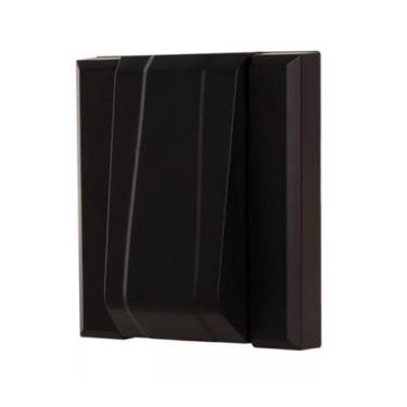Imagem de Acabamento Para Válvula De Descarga Hydra Docol Deca Luxo Preto - SUPE