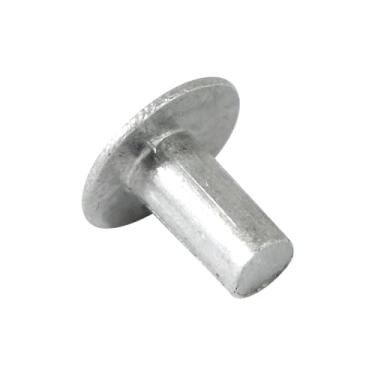 Imagem de Baudelun Cabeça de Braseiro de 3/16" de Diâmetrox3/8" de Comprimento Rebites de Alumínio Sólido, Consertar Rebite Sólido com Vazamento 0,19" de Diâmetro 0,375" de Comprimento, Rebi (Tamanho Único)