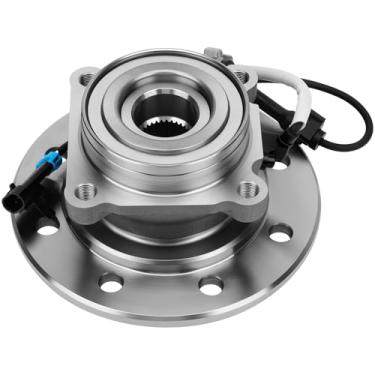 Imagem de DRIVESTAR Conjunto de cubo e rolamento da roda dianteira 515041 com ABS para Chevy/GMC K1500/Chevy/GMC K2500 Suburban 1995-99, 95-00 Chevy/GMC K2500/K3500, 4WD 4x4 8 Lug