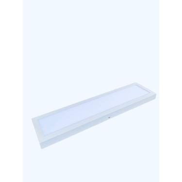Imagem de Plafon Painel de LED Retangular Sobrepor 15x60cm 24W 6500k