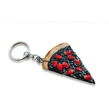Imagem de Chaveiro De Comida   Pizza De Chocolate - Pronta Entrega - Artysample