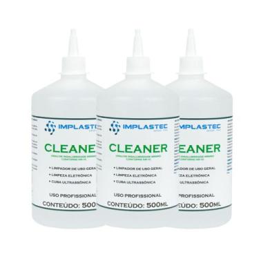 Imagem de Kit 3 Cleaner Limpador E Desoxidante Limpeza Eletrônica 500ml - Implas