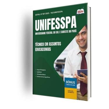 Imagem de Apostila UNIFESSPA  - Técnico em Assuntos Educacionais - Apostilas Opç