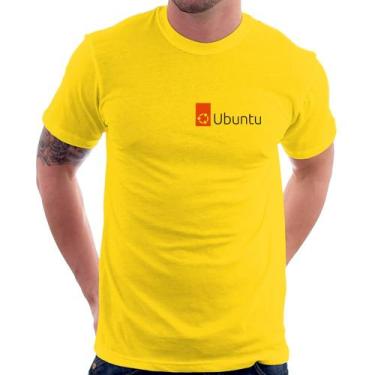 Imagem de Camiseta Ubuntu Linux - Foca na Moda, Amarelo, GGG