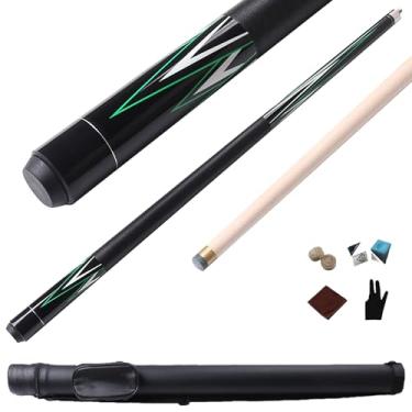 Imagem de Taco de Bilhar Profissional, Feito com Madeira Durável e Design Sofisticado para Partidas de Alto Desempenho (B Tacos de bilhar e acessórios+ barril de tacos, 11.5mm)