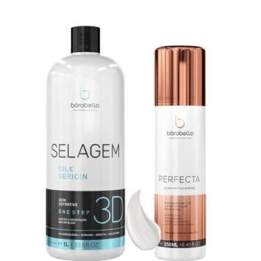 Imagem de Selagem 3D Borabella 1 Litro + Perfecta Progressiva 250ml