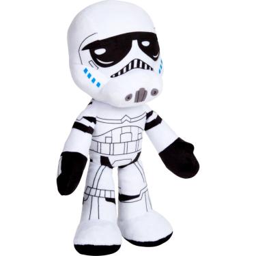 Imagem de Brinquedo de pelúcia Mattel Star Wars Stormtrooper 28-30 cm com 10 sons
