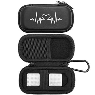 Imagem de Capa rígida para dispositivos de eletrocardiograma AliveCor Kardia Mobile Heart Monitor, capa protetora de viagem (6L/Classic EKG)