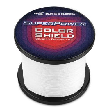 Imagem de Linha de pesca KastKing Superpower ColorShield 20 LB 1000 jardas