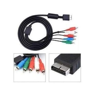 Imagem de Cabo Av Video Componente Para Ps2 Ps3 - FLY ACE