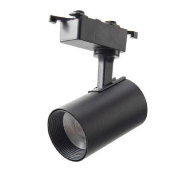 Imagem de Spot Para Trilho Authentic Preto 12W Bivolt Avant, BRANCO-FRIO, 110V/2