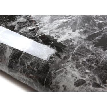 Imagem de Roserosa – Papel de parede autoadesivo de mármore sintético em PVC (2,00 pés x 6,56 pés)