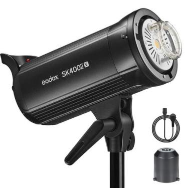 Imagem de Estroboscópio Flash de estúdio Godox SK400II-V 400W 2.4G sem fio