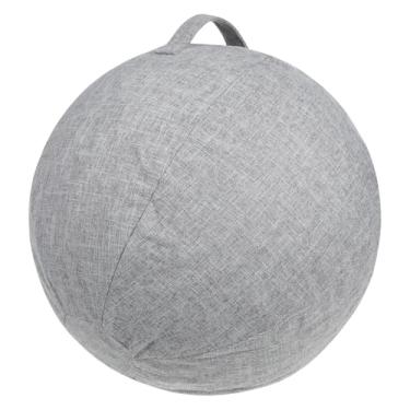 Imagem de Capa De Bola De Ioga Cobertura De Bola De Exercício Cadeira De Bola De Exercício Para Escritório Bolas Medicinais Acessórios Ginástica Lençóis De Algodão Manga Anti-sujo