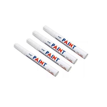 Imagem de Caneta Permanente para Retoque em Pinturas - Tinta Marcador P/ Pneu