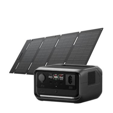Imagem de EcoFlow River 3 PLUS 600W / 286Wh + Painel Solar 45w Typo-C -, 110V