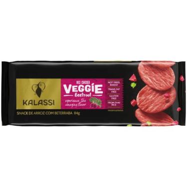 Imagem de Snack de Arroz com Beterraba Kalassi Veggie Pacote 84g