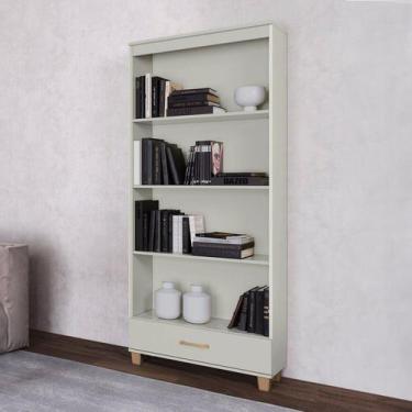 Imagem de Estante para Livros 100% Mdf 184cm X 77cm - Pradel Móveis