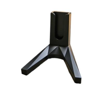 Imagem de oshhni Suporte para bicicleta de montanha, suporte compacto para bicicletas de estrada, antiderrapante para bicicleta no chão, para atividades ao ar livre e, Preto