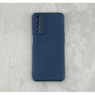 Imagem de Capa Capinha Case  Realme 7 Silicone Aveludada Protege Câmera Colorida