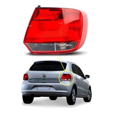 Imagem de Lanterna Traseira Direita Vw Gol G6 1.0 1.6 2013 A 2015 - RF