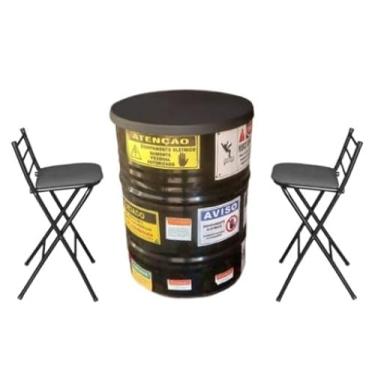 Imagem de Tampo para Mesa Tambor Bistro Bar Em Plastico -F