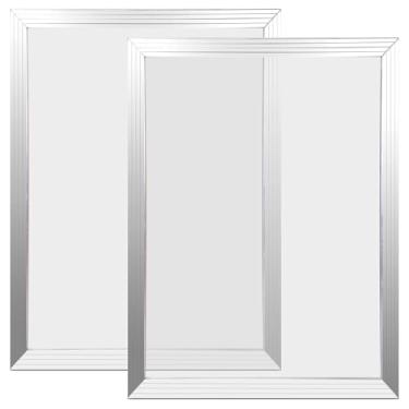 Imagem de Caydo 2 peças de telas de impressão de tela de alumínio com tela 160, molduras de serigrafia de seda de 25 x 35 cm para camisetas e serigrafia de tecido