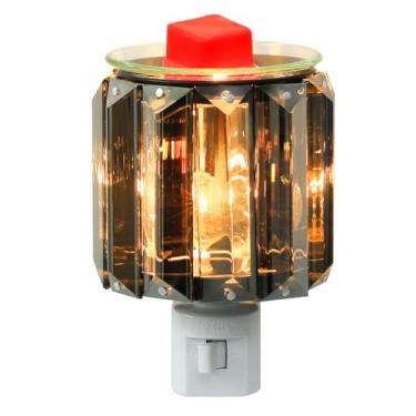 Imagem de KUPOO Aquecedor de cera plug-in, aquecedor de cera de cristal derretido, aquecedor elétrico de fragrância para óleos essenciais, cera de vela, tortas e derretimentos, aquecedor de perfume luz noturna